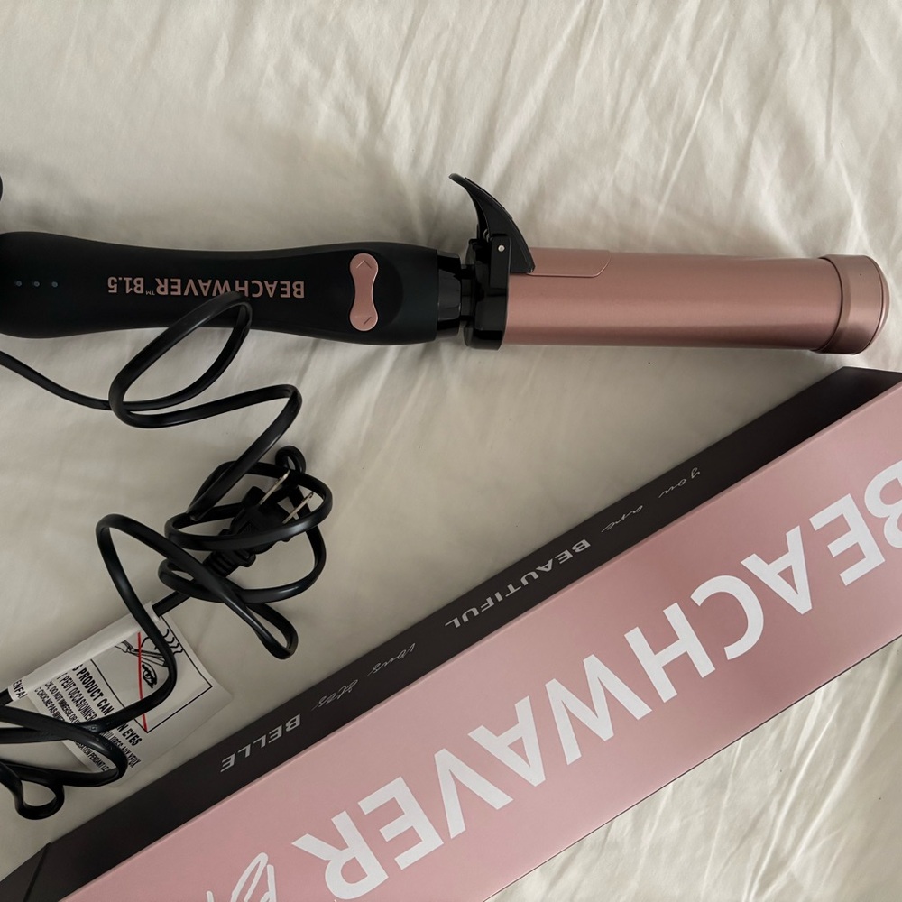 Beachwaver Pink Curling Iron